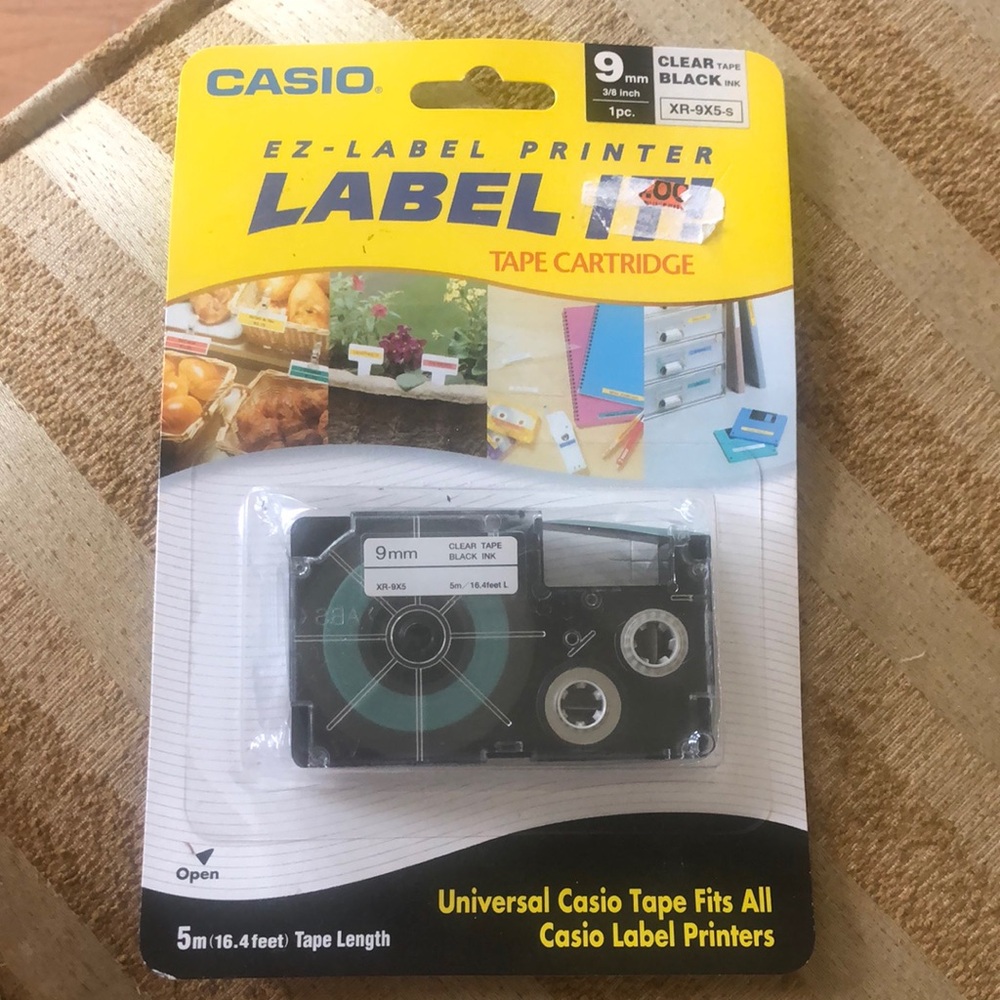 Casio EZ-Label Printer Tape Cartridge